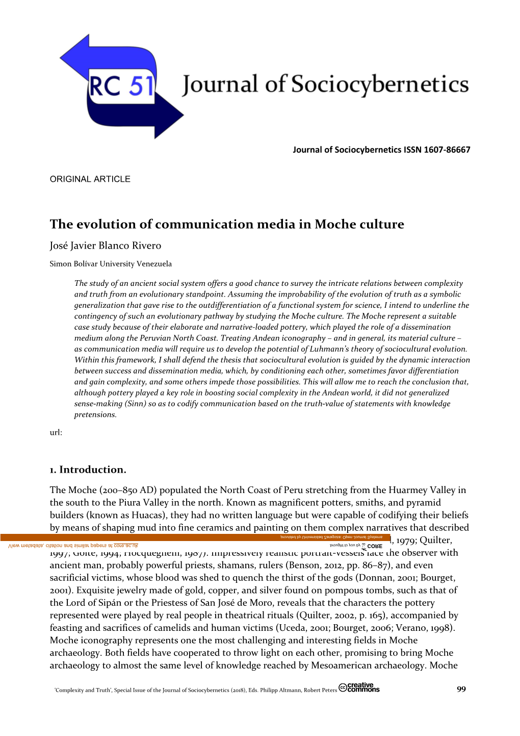 The Evolution of Communication Media in Moche Culture