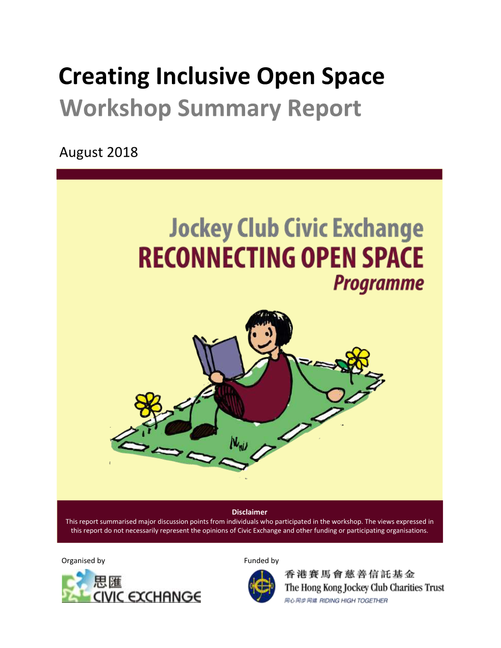 Creating Inclusive Open Space Workshop Summary Report