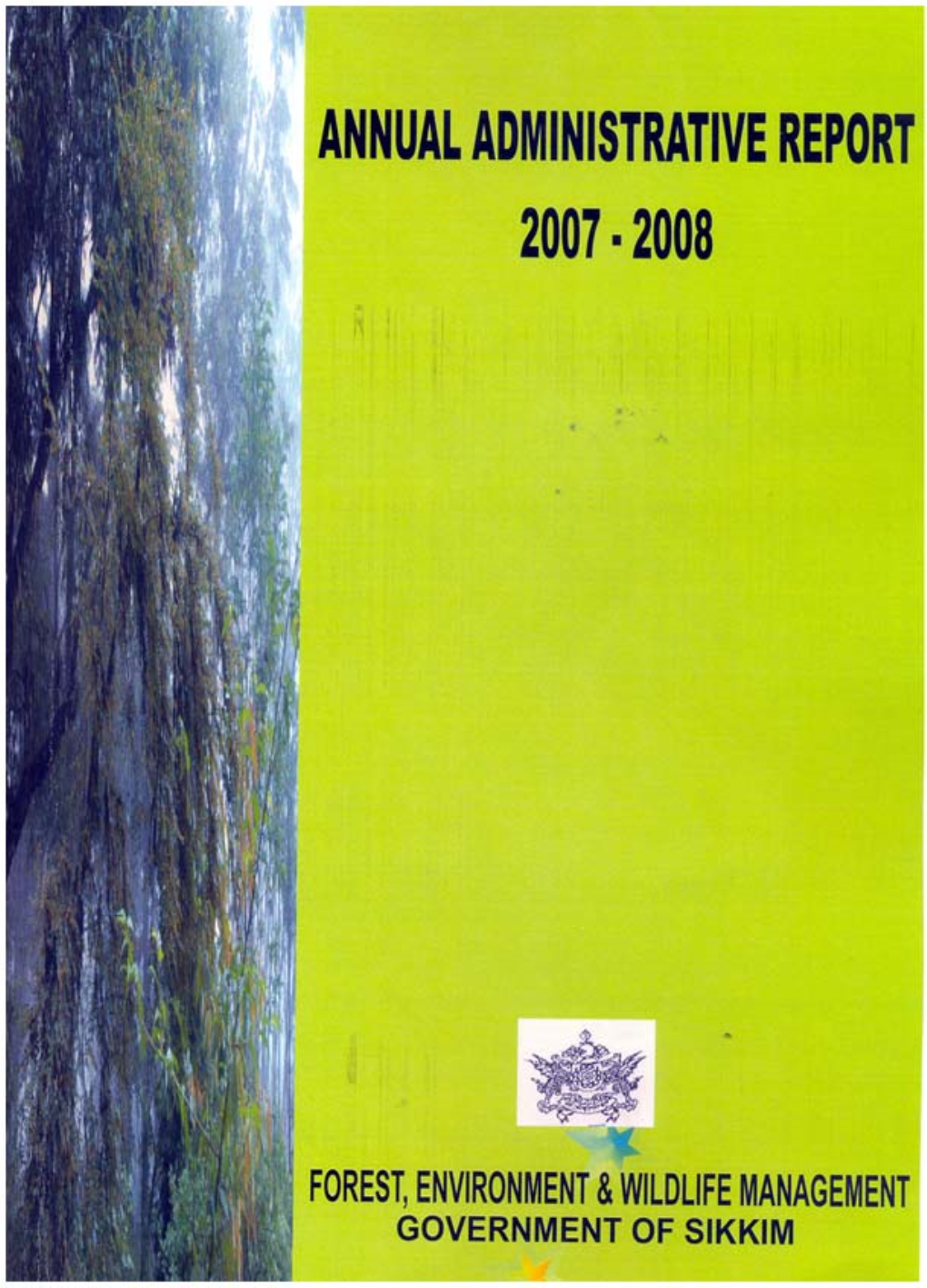 Annual Administrative Report 2007-2008