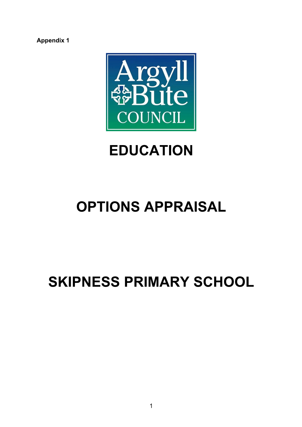 Skipness Options Appraisal , Item 10. PDF 2 MB