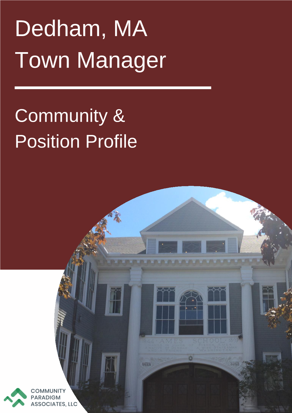 Dedham, MA Town Manager