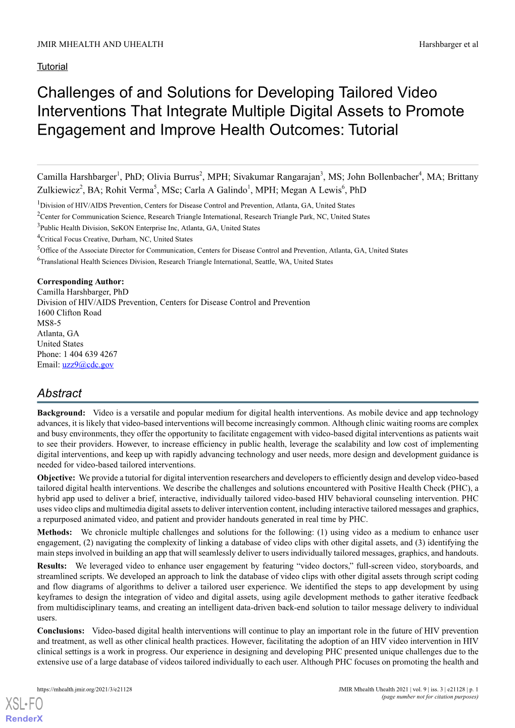 Challenges of and Solutions for Developing Tailored Video Interventions That Integrate Multiple Digital Assets to Promote Engagement and Improve Health Outcomes: Tutorial