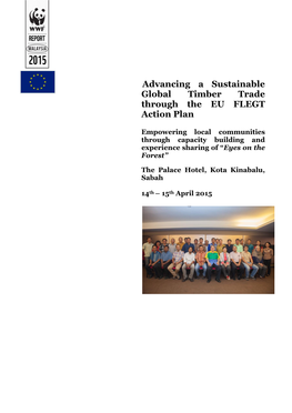 Advancing a Sustainable Global Timber Trade Through the EU FLEGT Action Plan