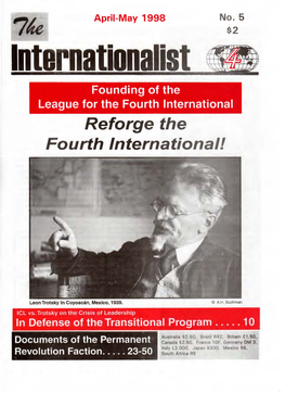 Reforge the Fourth International