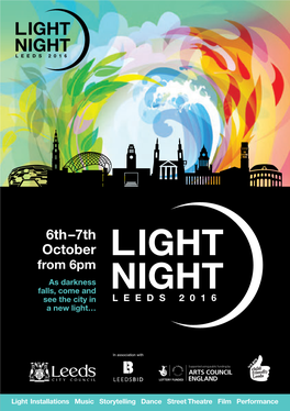 Light Night 2016 Programme