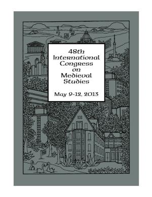 48Th International Congress on Medieval Studies