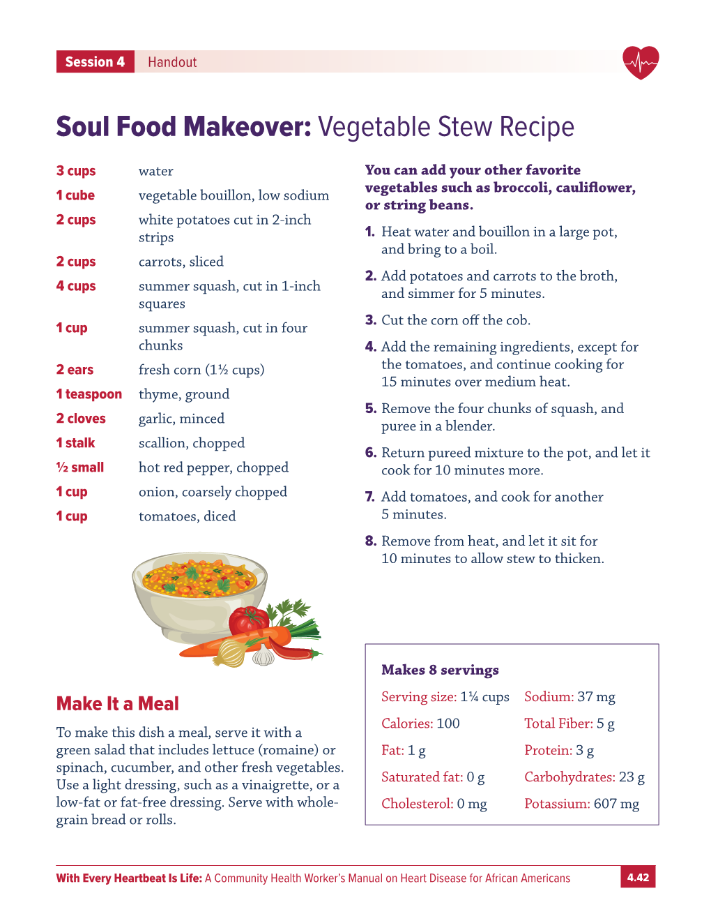 Soul Food Makeover: Vegetable Stew Recipe