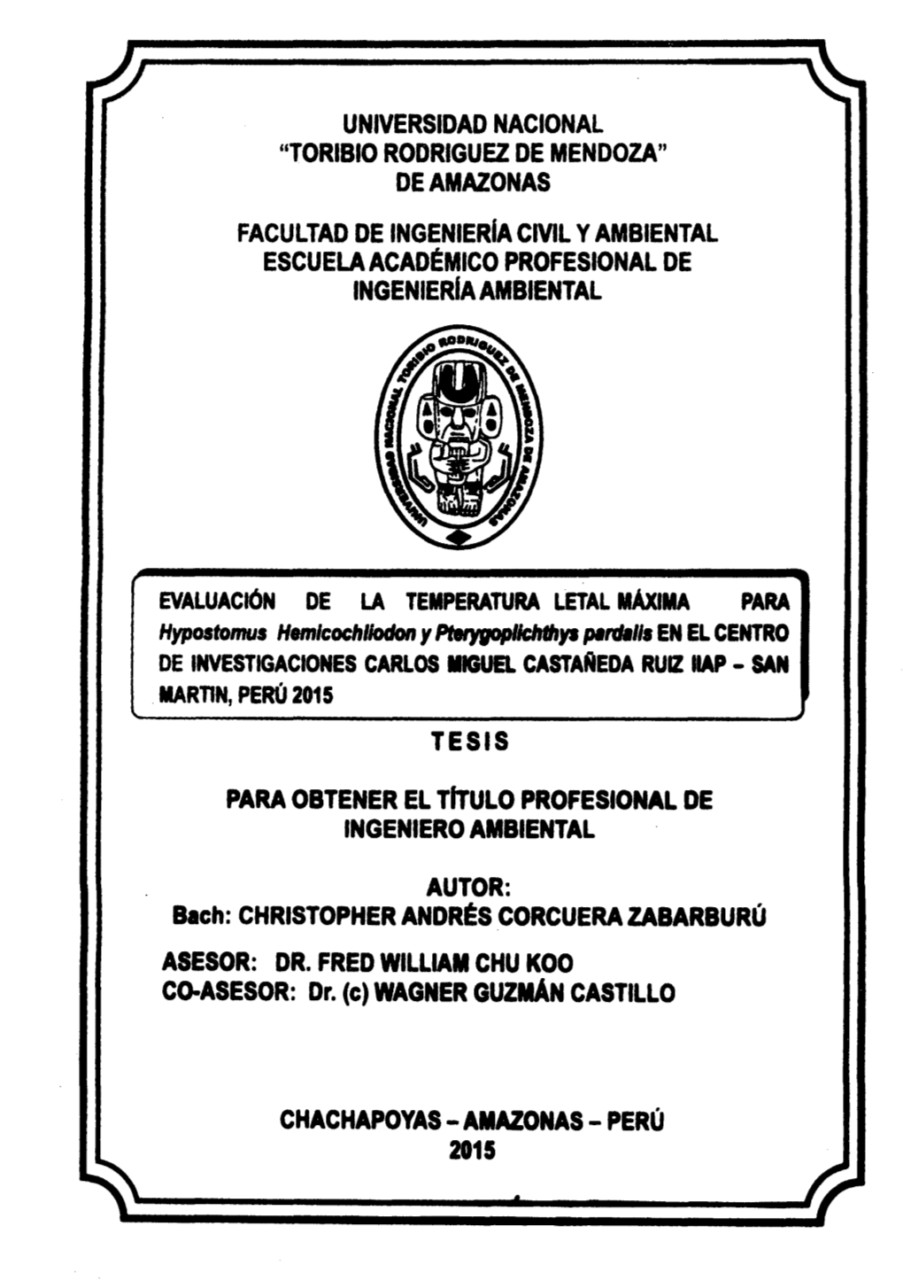 Evaluación De La Temperatura Letal Máxima