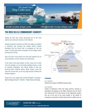 The Ross Sea (Le Commandant-Charcot)