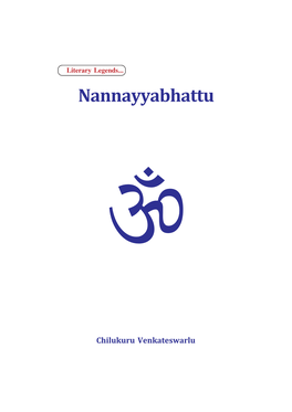 Nannayyabhattu 
