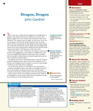 "Dragon, Dragon" Story