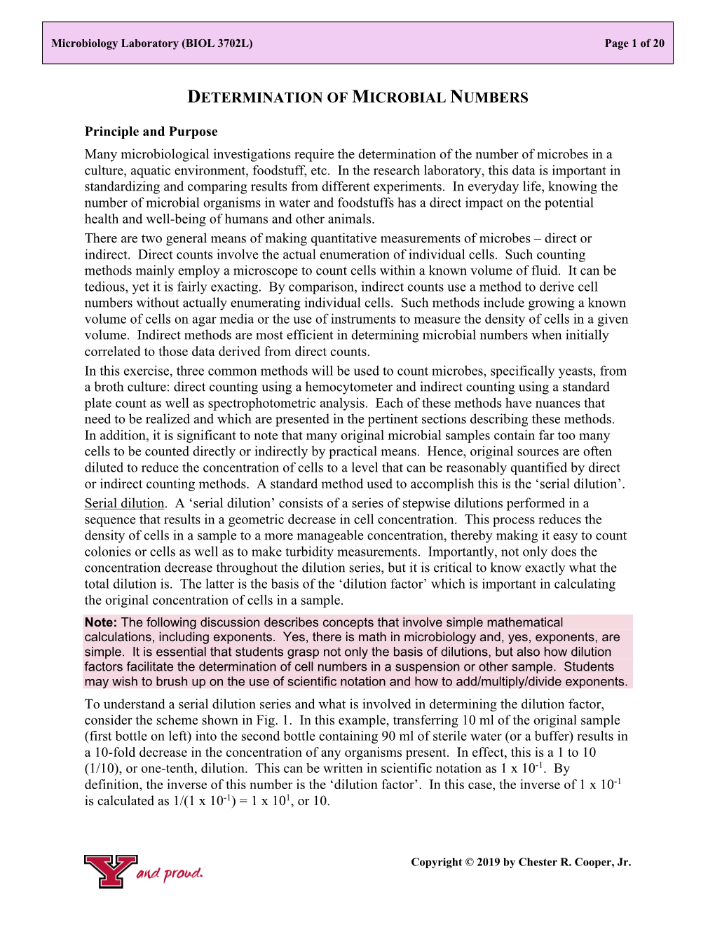 Determination Of Microbial Numbers - DocsLib