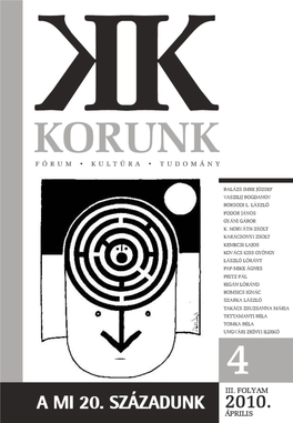 Korunk 3. Évf. 4. Sz. (2010. Április)