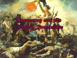 Peasantry and the French Revolution
