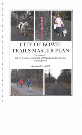 City of Bowie Trails Master Plan