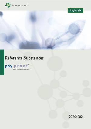 Reference Substances