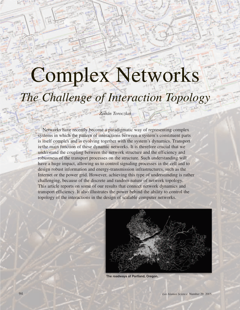 Complex Networks the Challenge of Interaction Topology