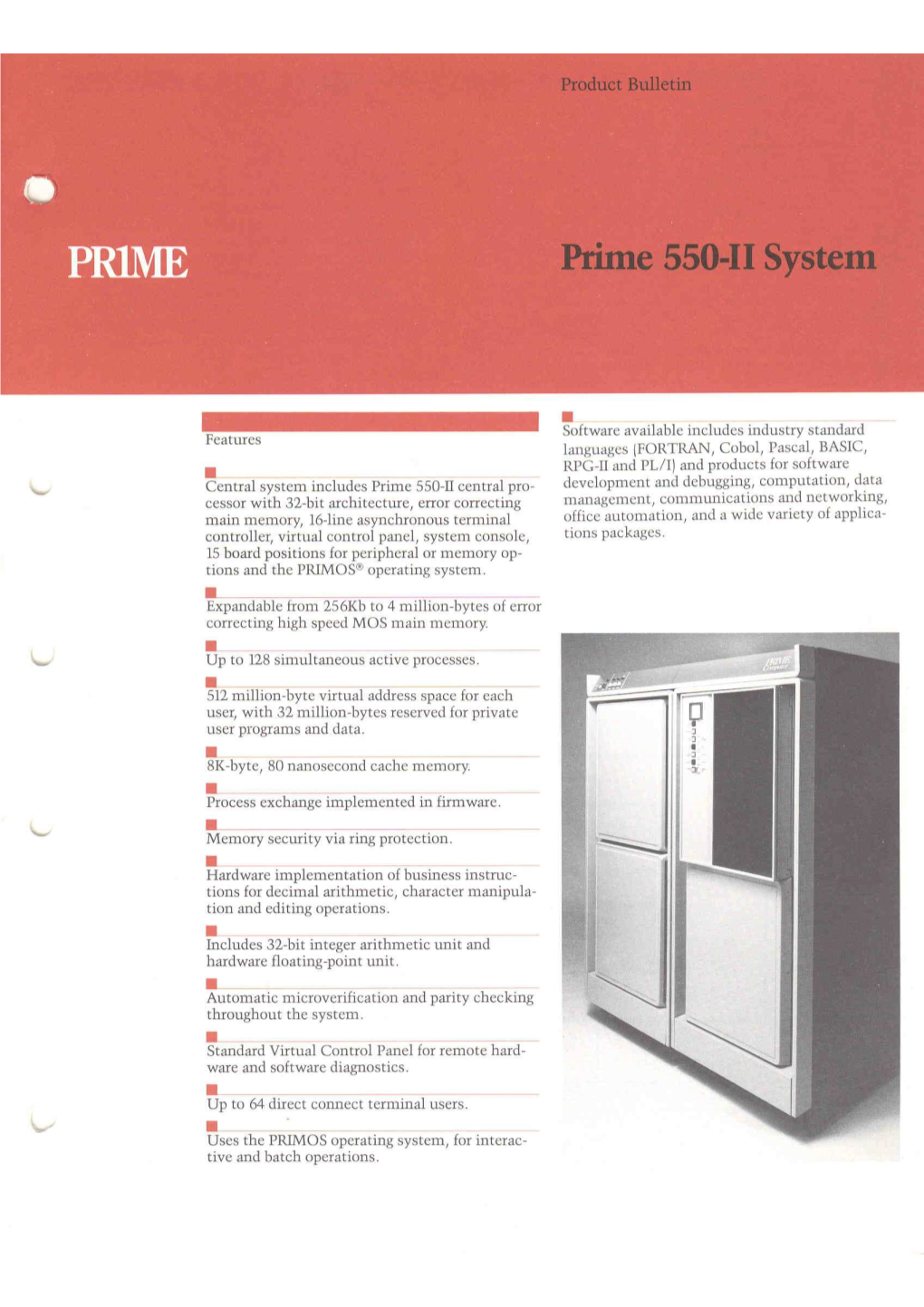 Prime 550-II System