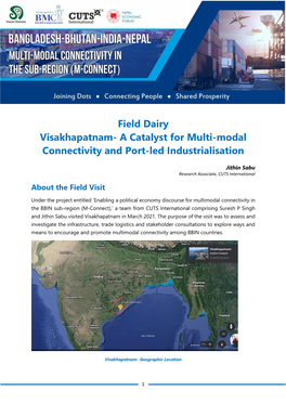 A Catalyst for Multi-Modal Connectivity and Port-Led Industrialisation
