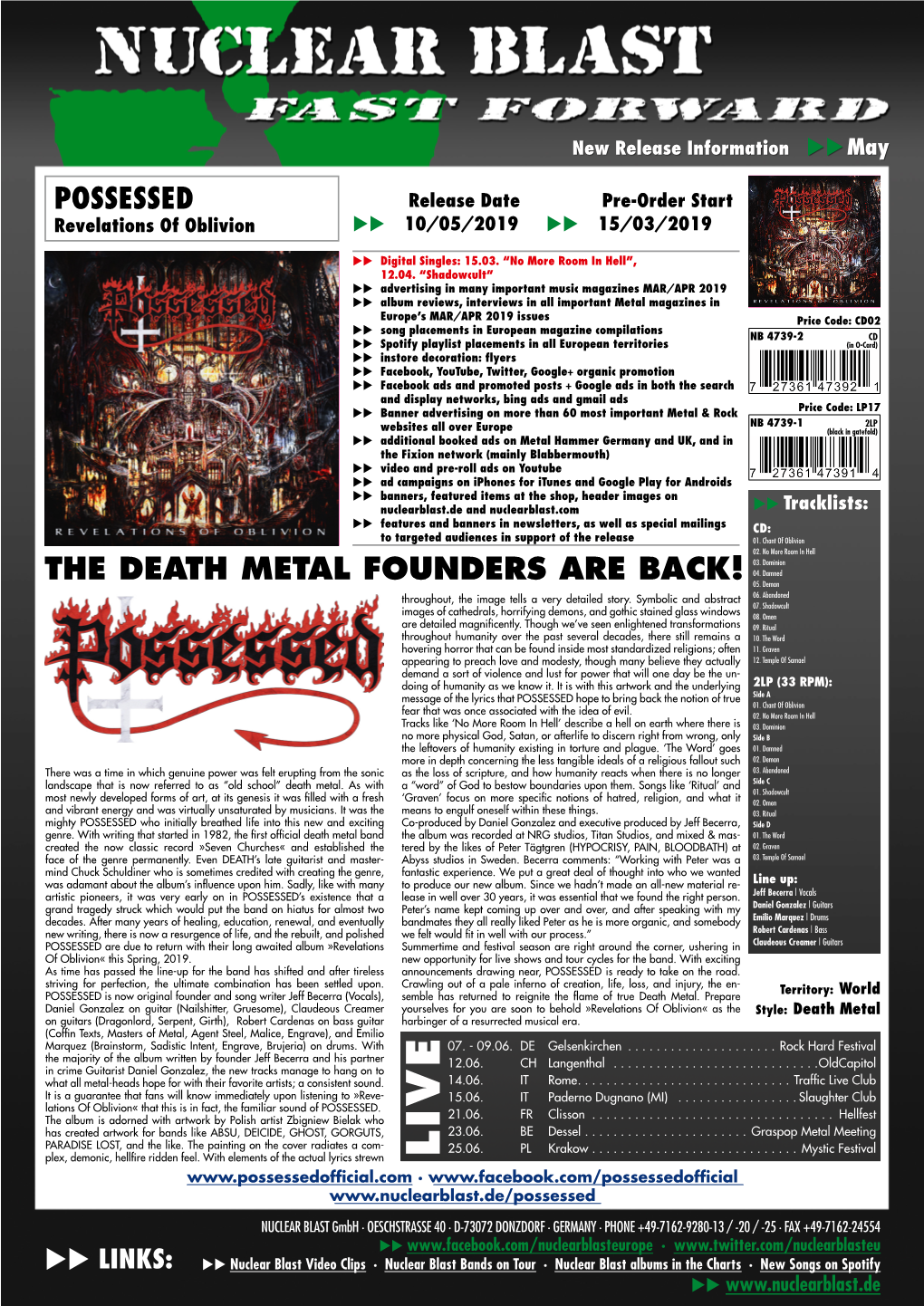 The Death Metal Founders Are Back! 04