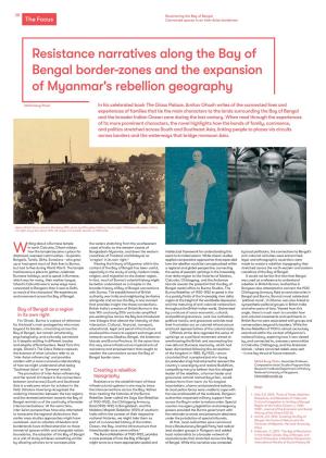 Resistance Narratives Along the Bay of Bengal Border-Zones and the Expansion of Myanmar's Rebellion Geography
