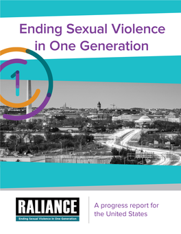 Ending Sexual Violence in One Generation