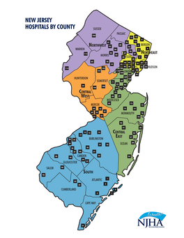 New Jersey Hospitals by County