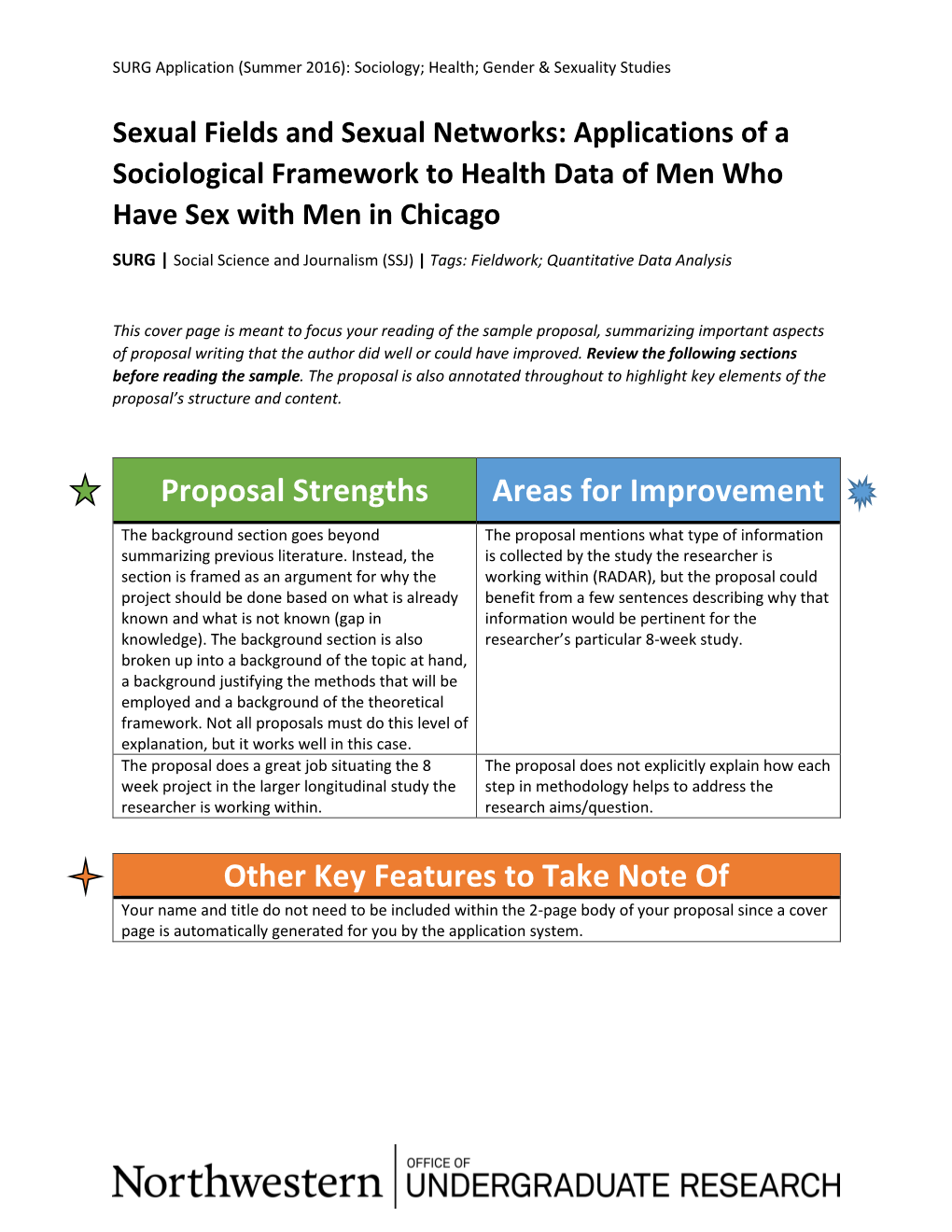 Sociology; Health; Gender & Sexuality Studies