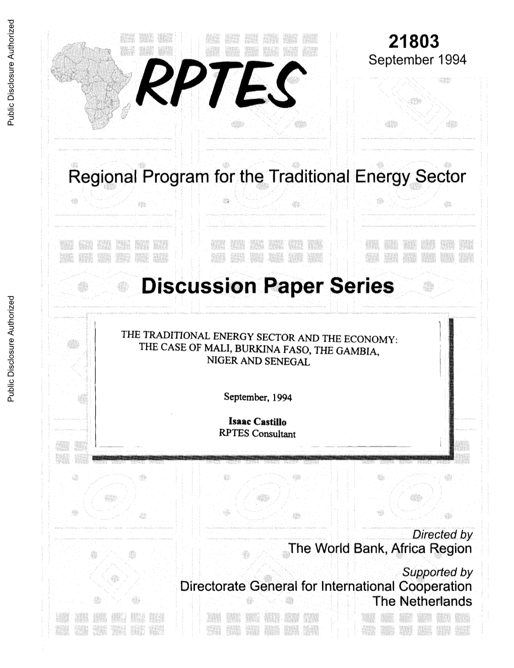 World Bank Document