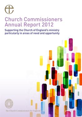 Church Commissioners Annual Report 2012