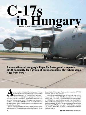 A Consortium at Hungary's Papa Air Base Greatly Expands Airlift