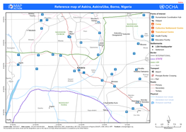 Xxx Reference Map of Askira, Askira/Uba, Borno, Nigeria