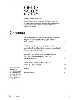 VALLEY HISTORY Volume 4, Number 3, Fall 2004