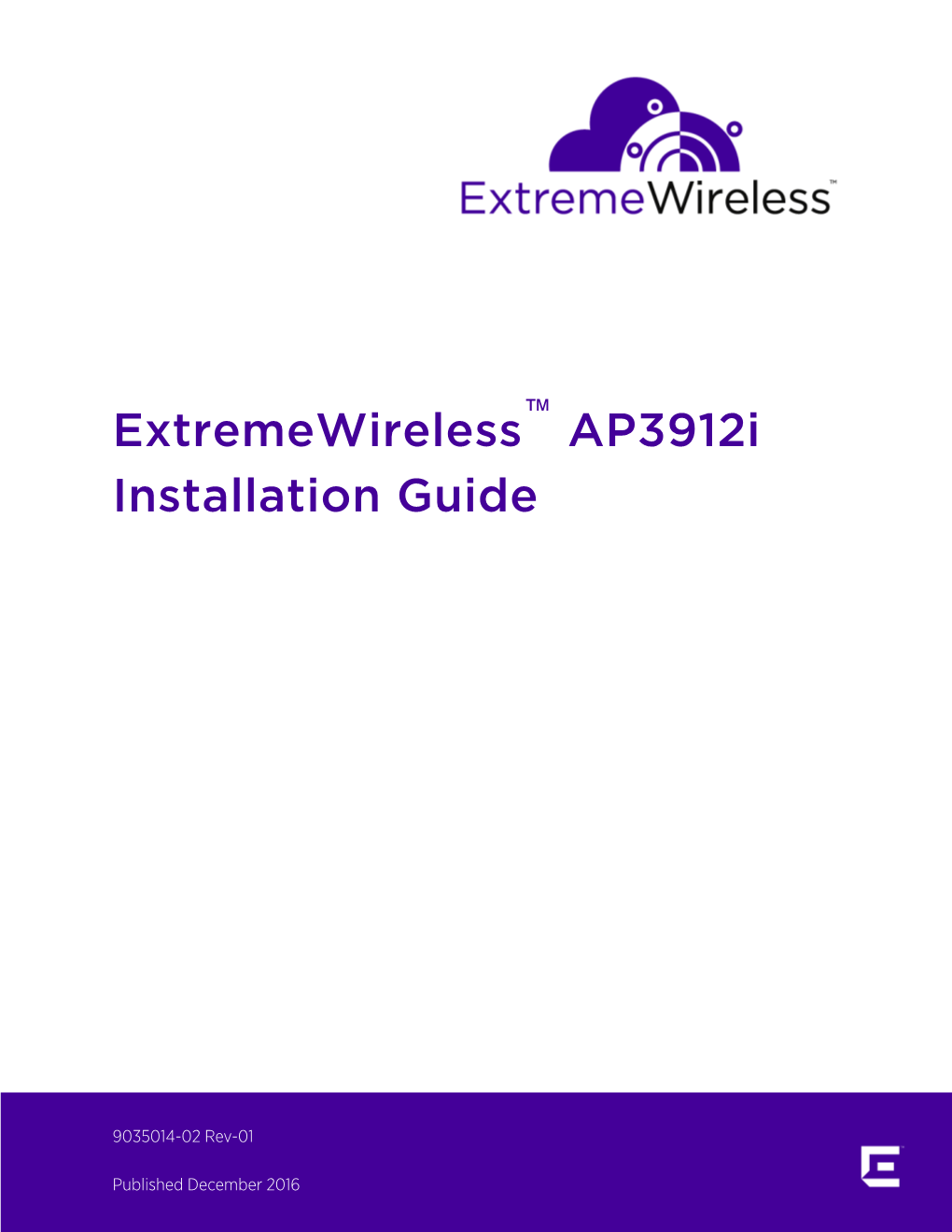 Extremewireless Ap3912i Installation Guide