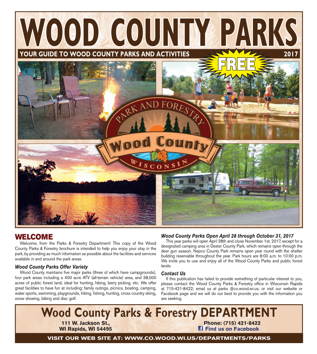 Wood County Parks & Forestry DEPARTMENT