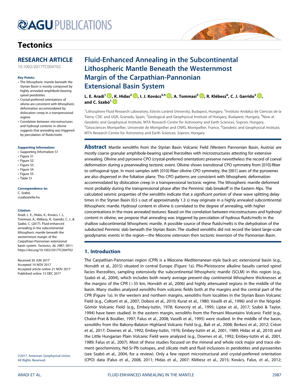 Fluid‐Enhanced Annealing in the Subcontinental Lithospheric Mantle