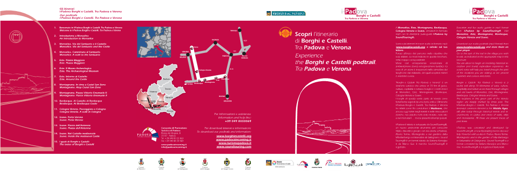 Scopri L'itinerario Di Borghi E Castelli. Tra Padova E Verona