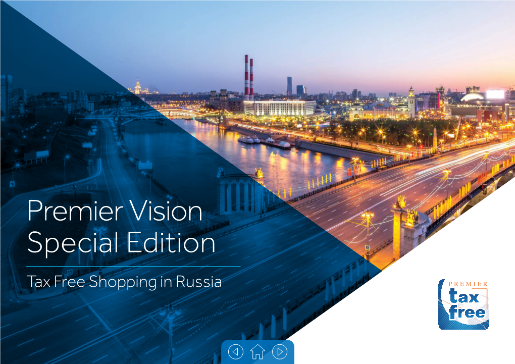 Premier Vision Special Edition Tax Free Shopping in Russia Contents