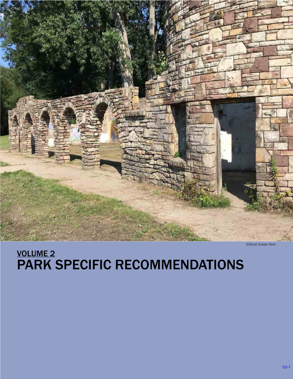 Volume 2 Park Specific Recommendations
