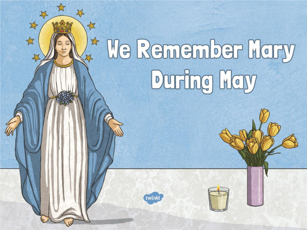 Reception – Create a May Prayer Table