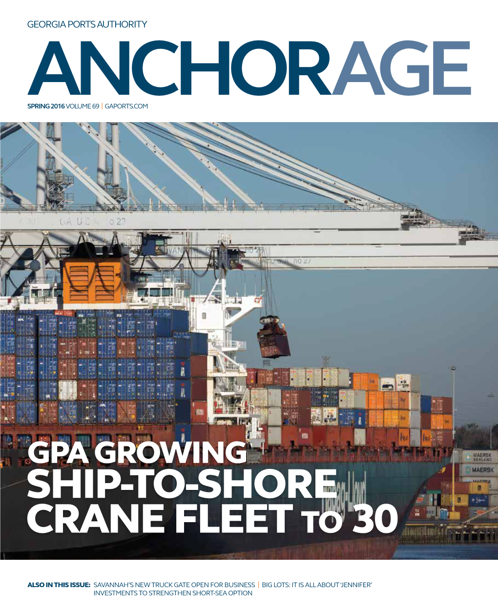 Ship-To-Shore Crane Fleet to 30