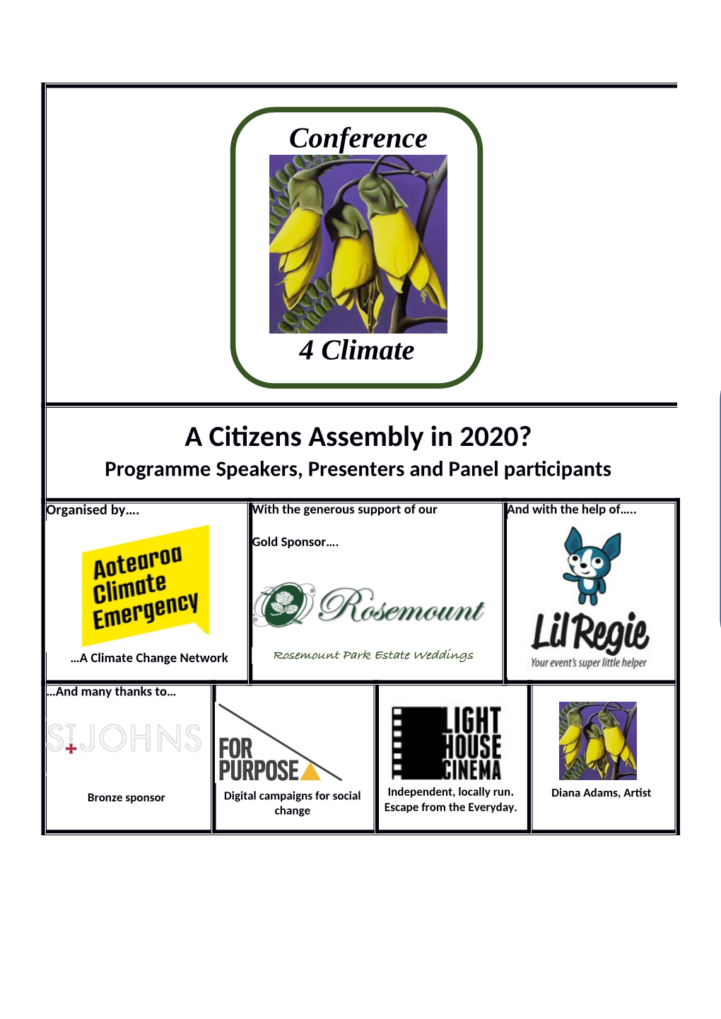 Conference 4 Climate a Citizens Ansnszmbly Ie 2020?