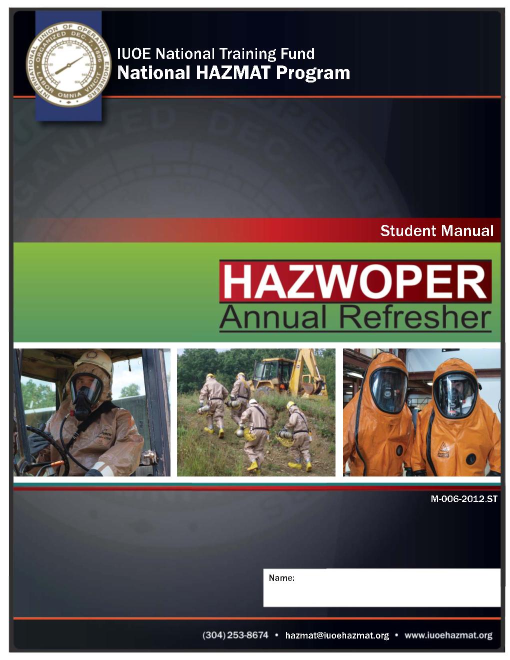 M-006-2012 8-Hour HAZWOPER.Cover.Psd