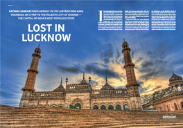 Rathina Sankari Finds Herself in the Labyrinthine Bara Imambara on a Trip to the Majestic City of Nawabs — the Capital Of