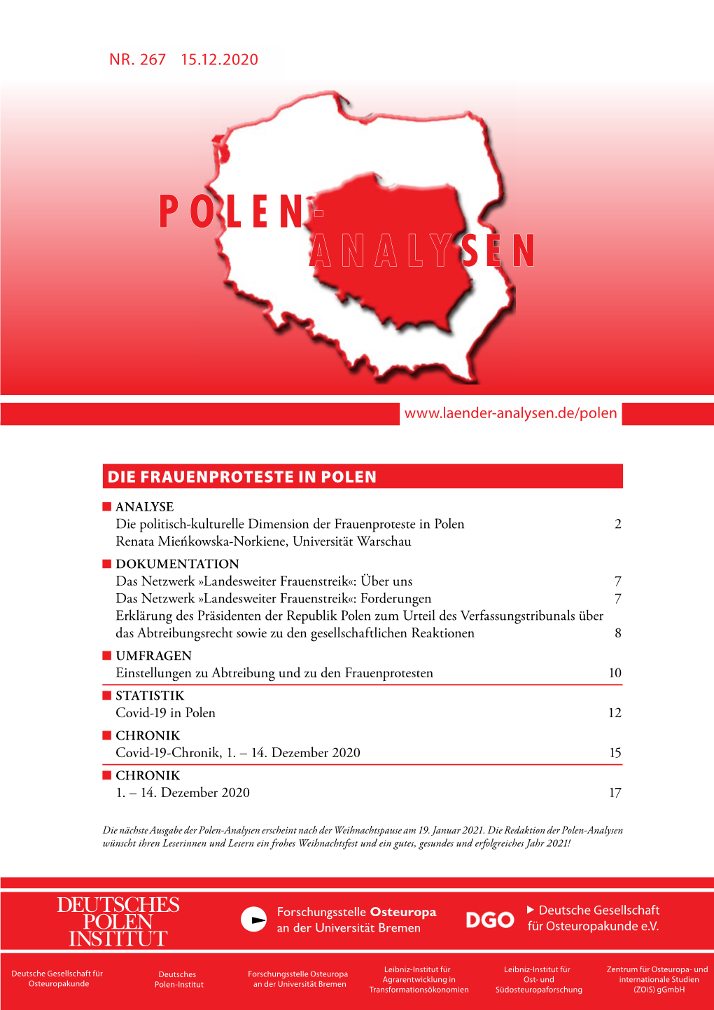 Polen-Analysen Nr. 267 (15.12.2020)