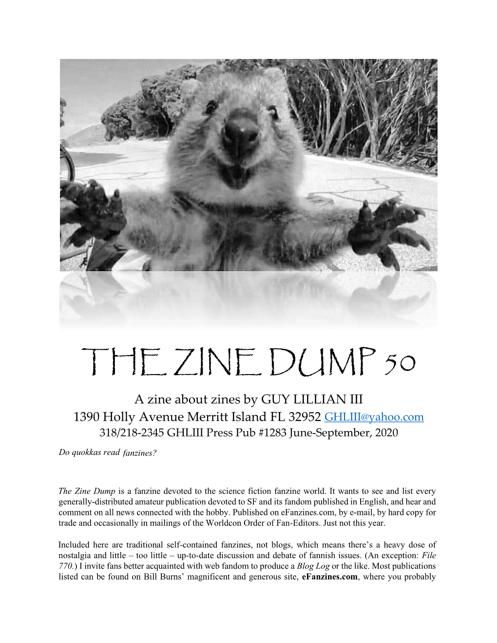 The Zine Dump 50