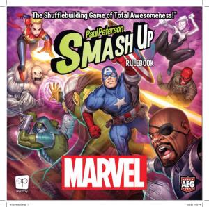 Smash Up: Marvel Rules