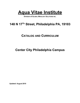 Course Catalog