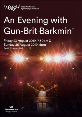 An Evening with Gun-Brit Barkmin