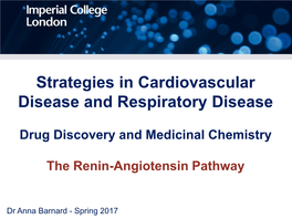 The Renin-Angiotensin Pathway